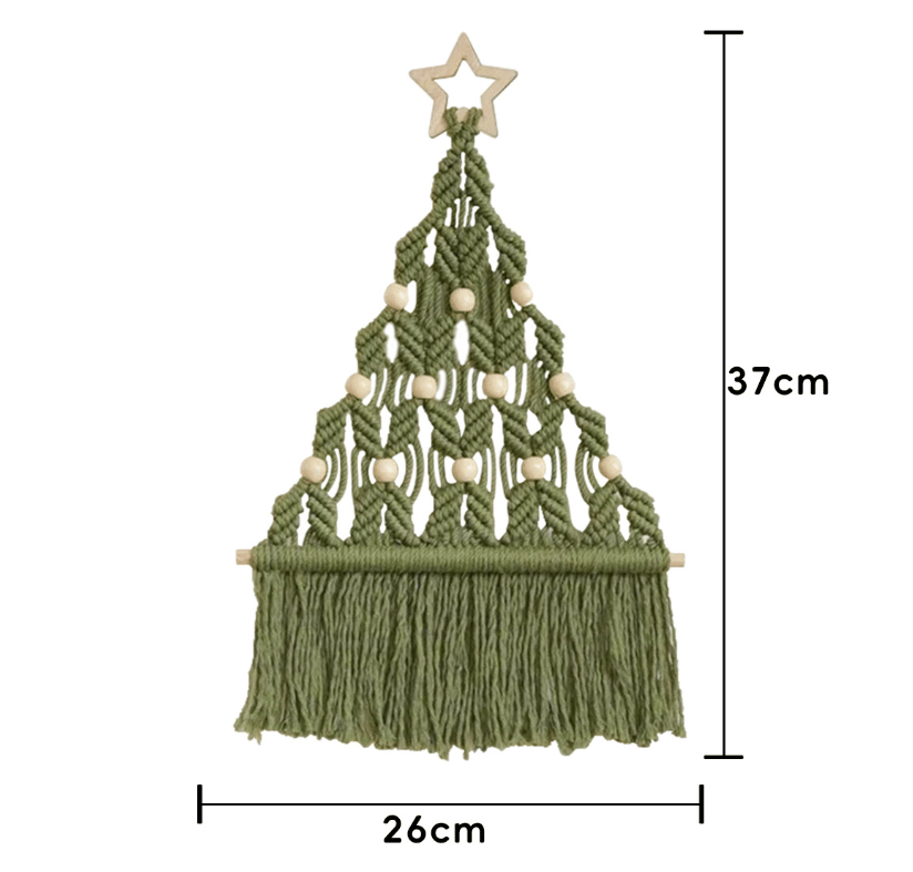 🎄Handcrafted Woven Christmas Tree Decor