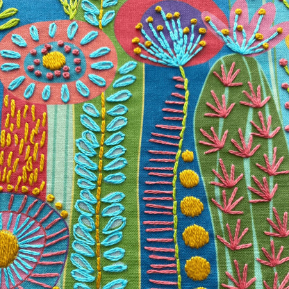 Interesting Cactus Hand Embroidery Kit