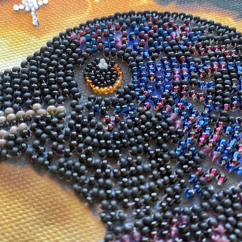 DIY Bead Embroidery Kit