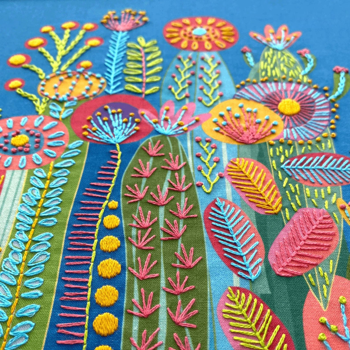 Interesting Cactus Hand Embroidery Kit