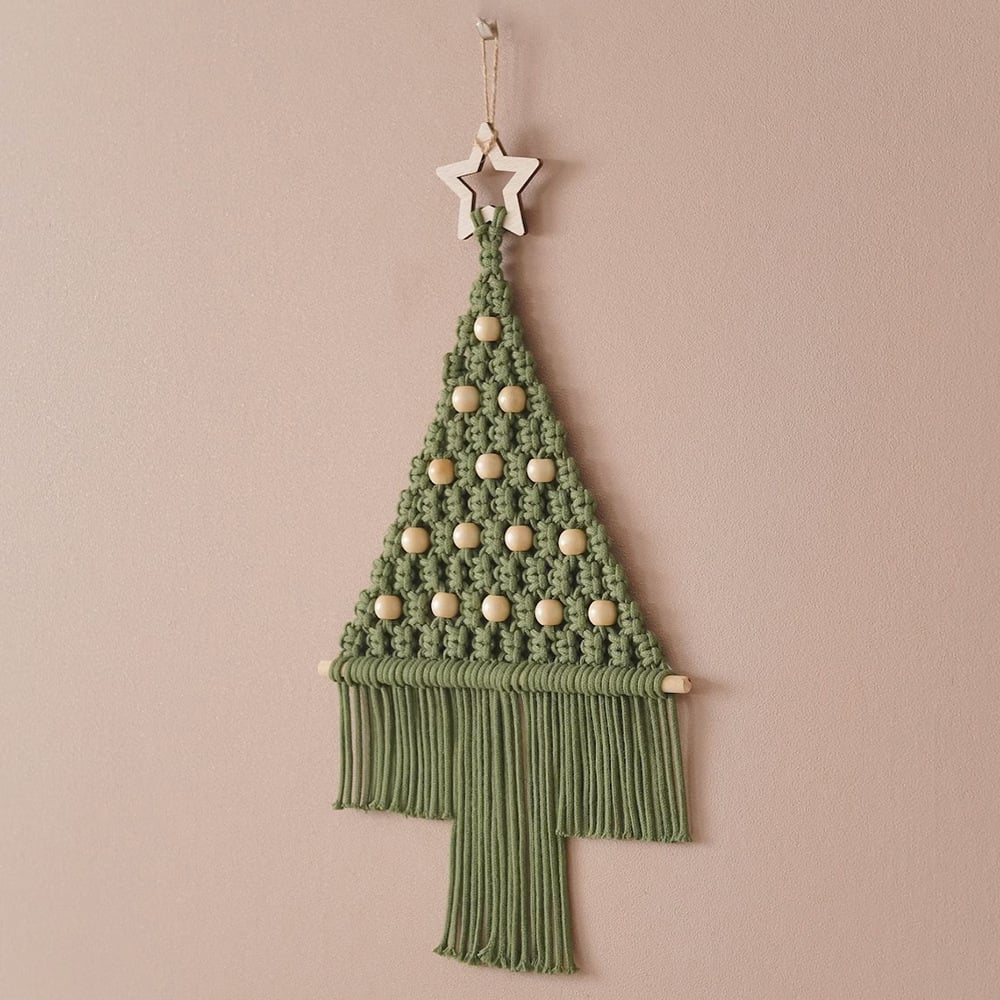 🎄Handcrafted Woven Christmas Tree Decor
