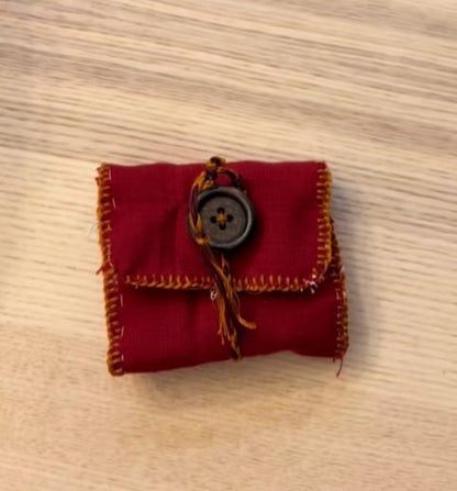 ✝️pocket shrine WithSilver cross included Inside