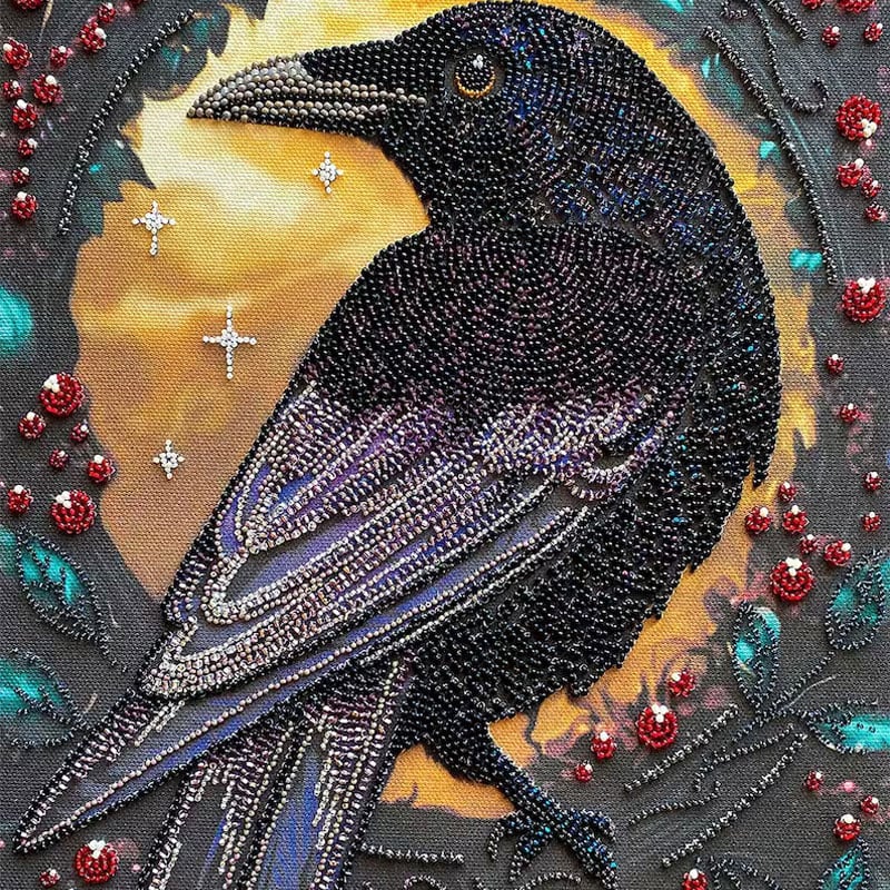 DIY Bead Embroidery Kit