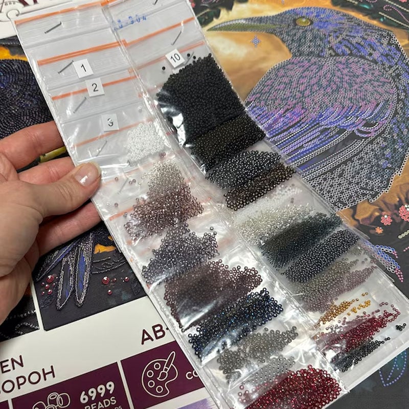 DIY Bead Embroidery Kit