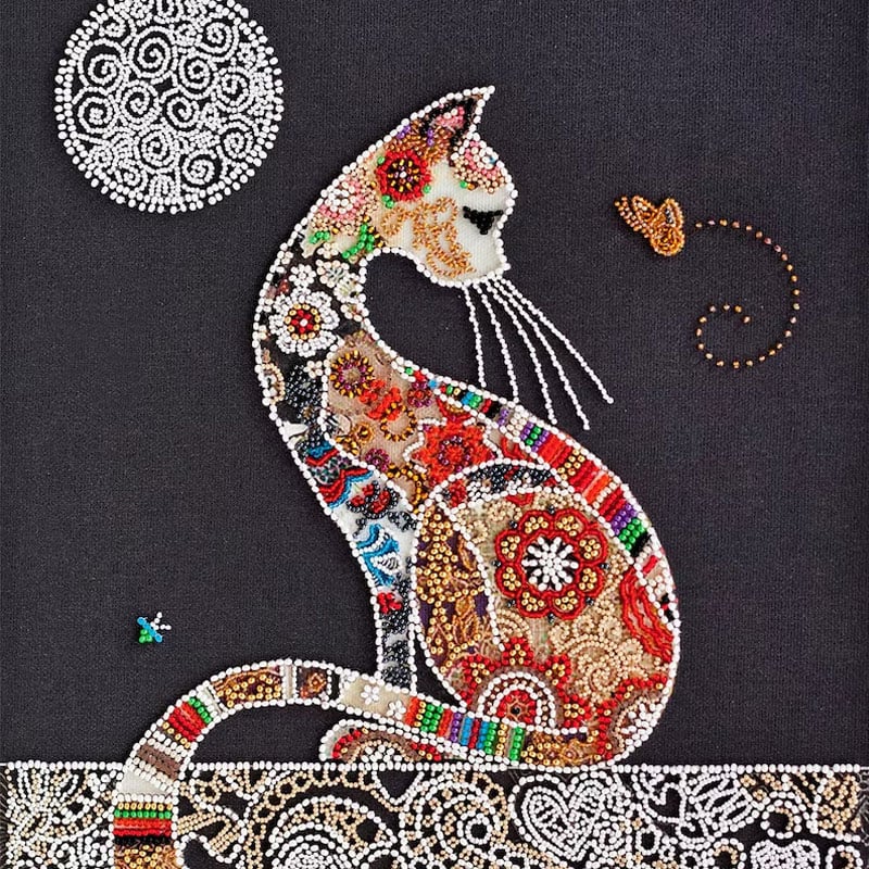DIY Bead Embroidery Kit