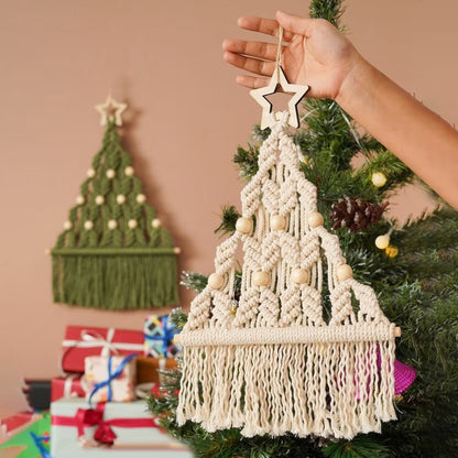 🎄Handcrafted Woven Christmas Tree Decor