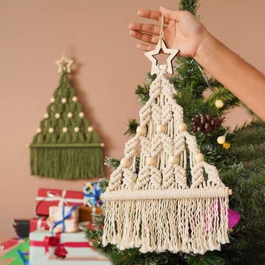 🎄Handcrafted Woven Christmas Tree Decor