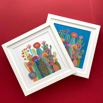 Interesting Cactus Hand Embroidery Kit