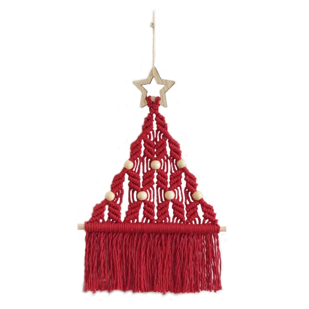🎄Handcrafted Woven Christmas Tree Decor