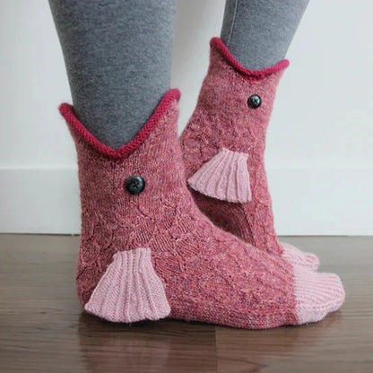3D Knit Socks