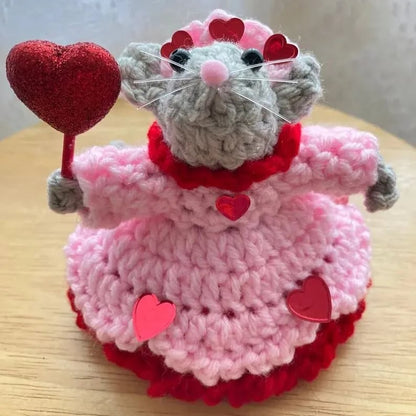 💖🐭Crochet Valentine Mouse Couple