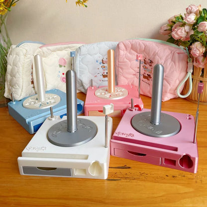 Shiny Portable Multi-Functional Yarn Spool Box ✨