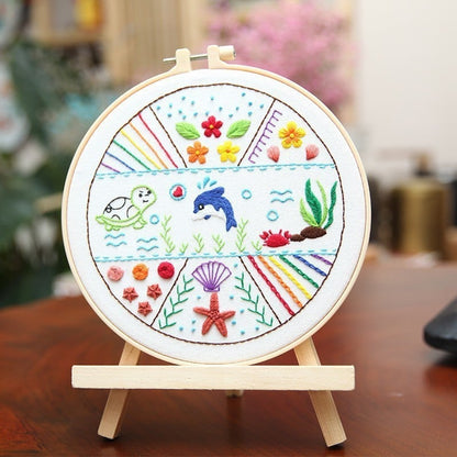 Embroidery Stitches Practice Kit (3 pcs)