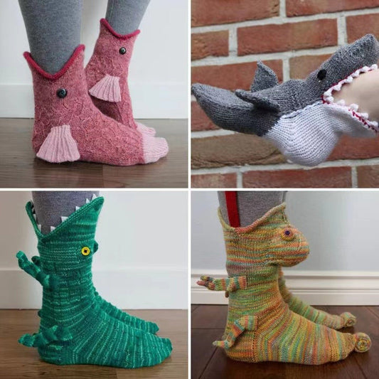 3D Knit Socks