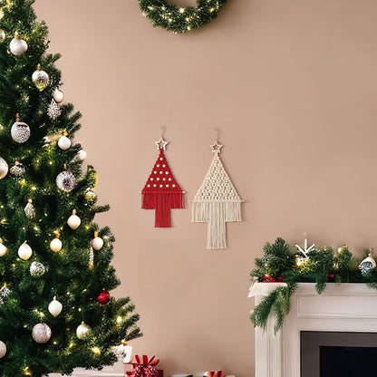 🎄Handcrafted Woven Christmas Tree Decor