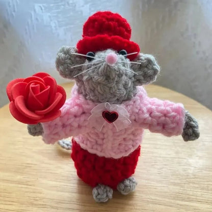 💖🐭Crochet Valentine Mouse Couple