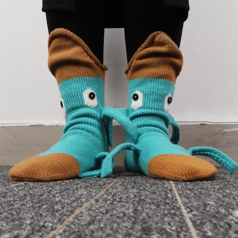 3D Knit Socks